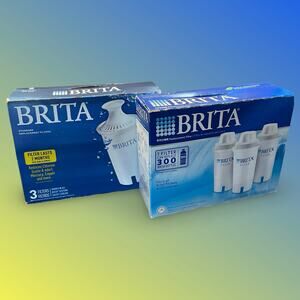 Brita Standard Pitcher Replacement Filters Lot of 6 Sealed Plus Open Box 0803